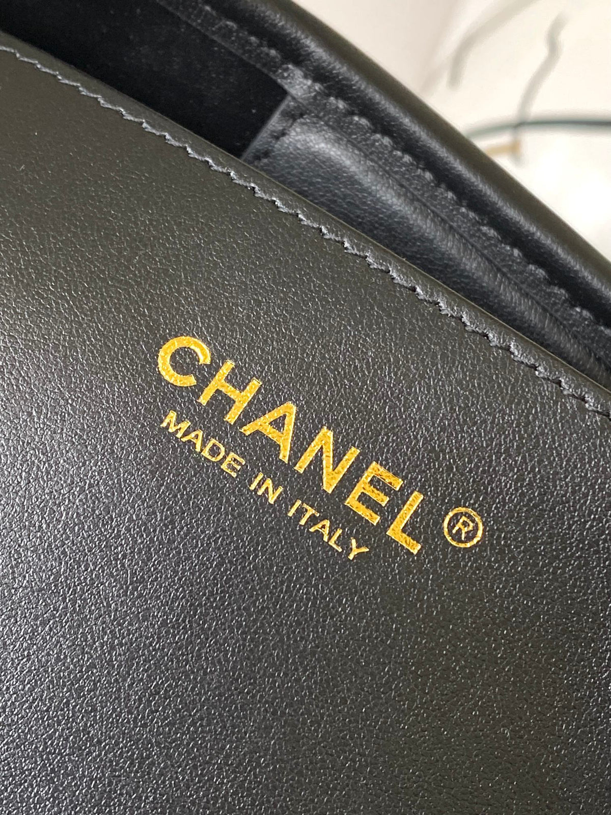 Chanel 2026 Deauville Tote Bag 46cm Black mix White Canvas Leather 331127