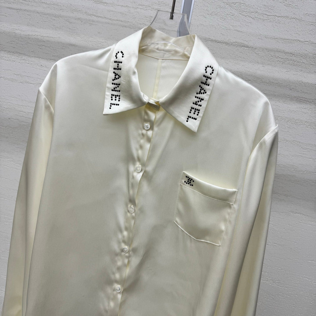 Chanel 2026 Shirt Cream Polyester 356977