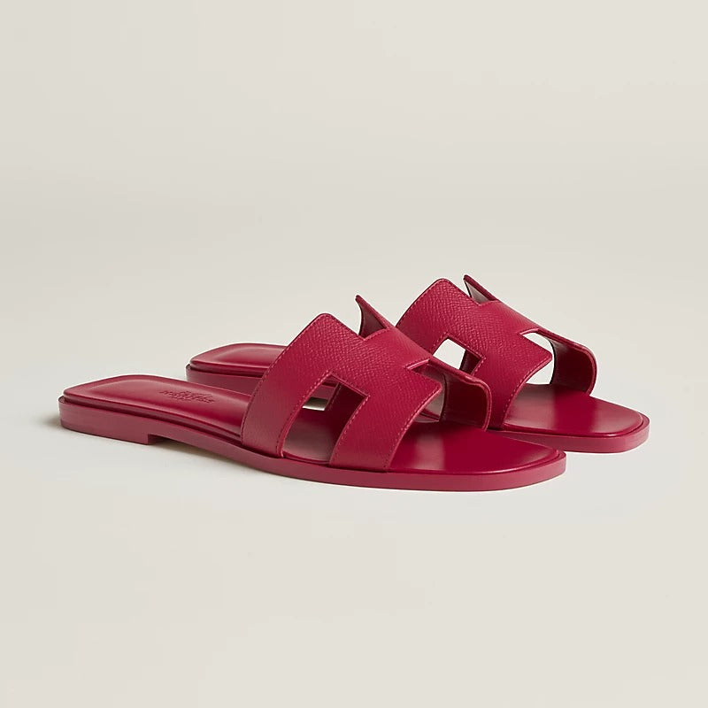 0ran Sandal Calfskin With Iconic "H" Cut-out