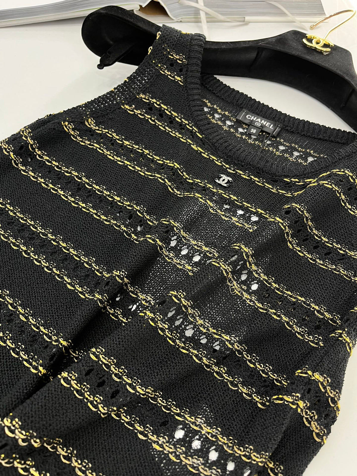 CC Stripe Transparent Tank